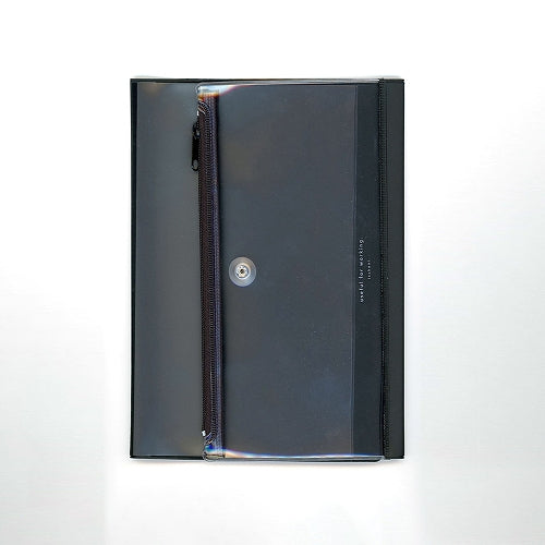 isshoni. Notebook cover with pencase (A5/B6) / Daigo