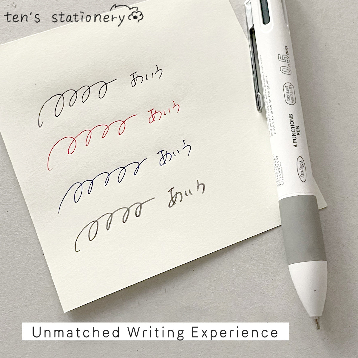 STALOGY 019 Editor’s Series 4 Functions Pen (0.5mm) / Nitto