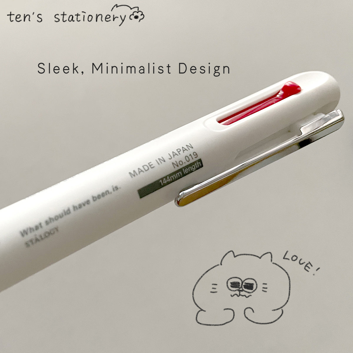 STALOGY 019 Editor’s Series 4 Functions Pen (0.5mm) / Nitto