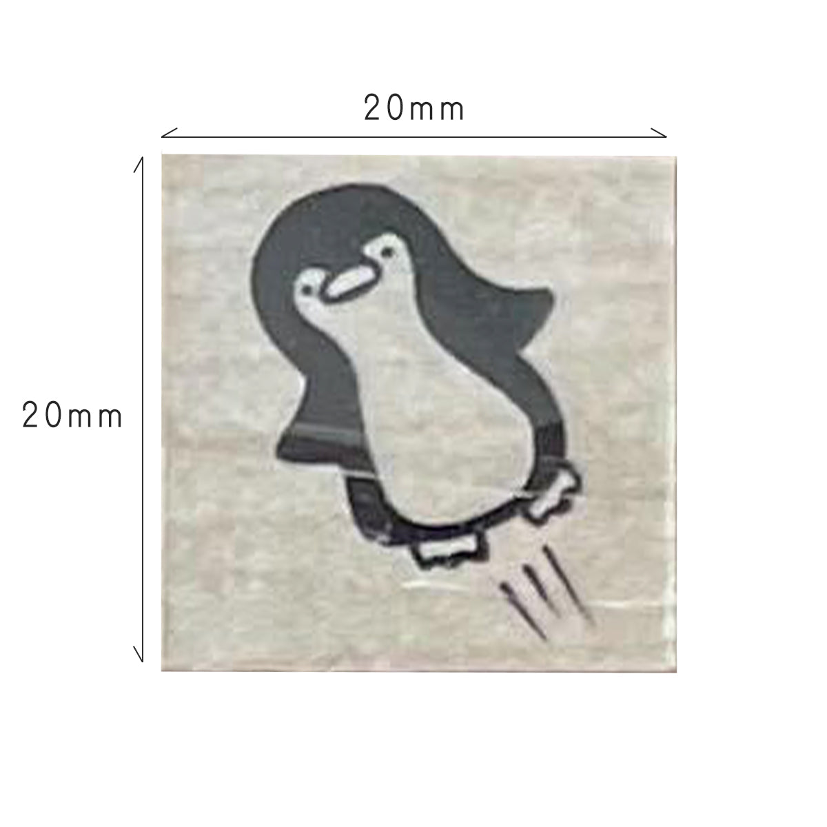 Flying penguin Stamp
