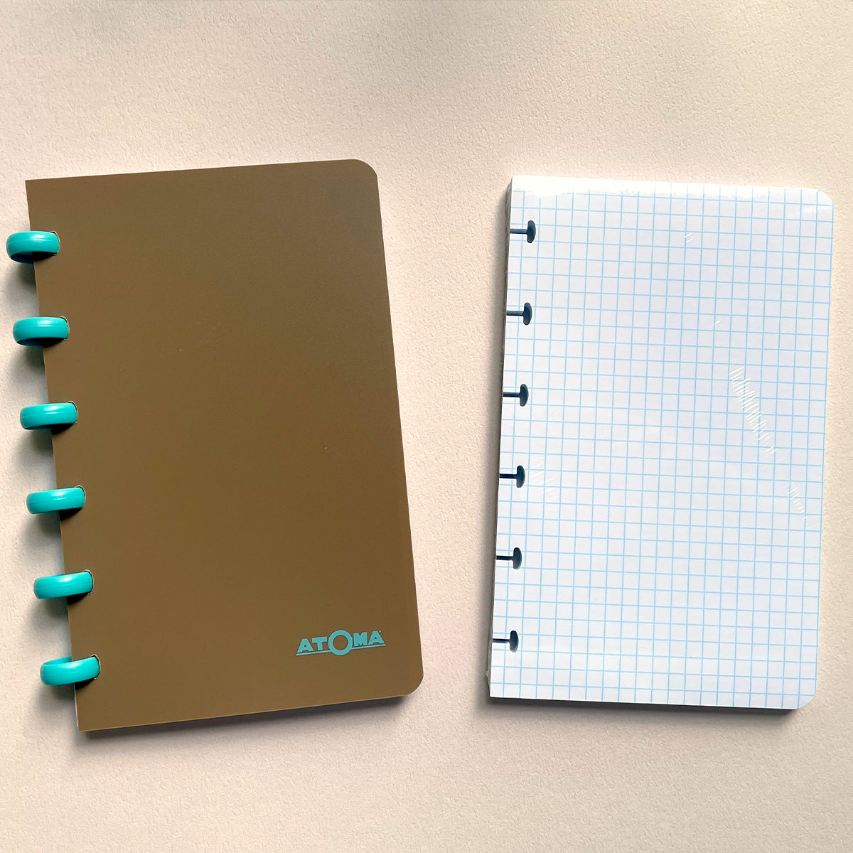ATOMA A6 terra Refillable Notebook (made in 🇧🇪)