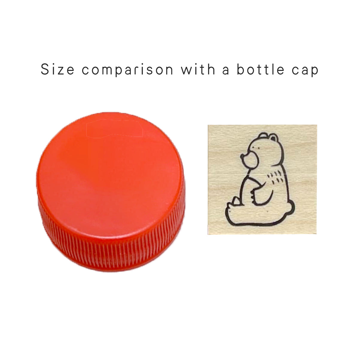 Cozy Sitting bear Stamp