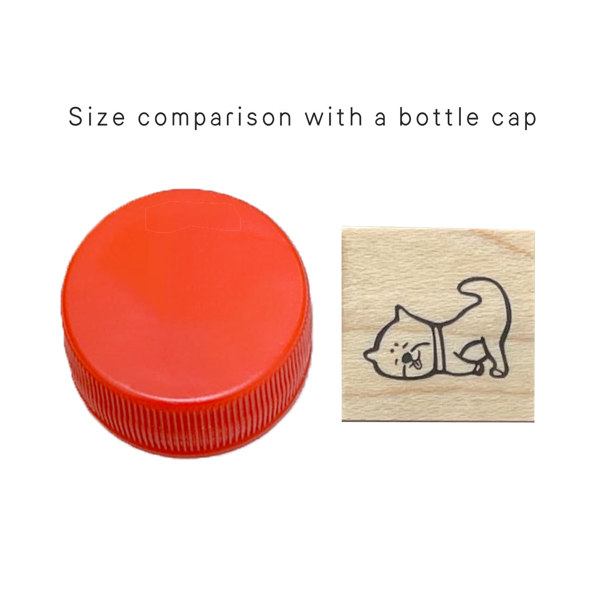 Lazy Shiba Inu Stamp