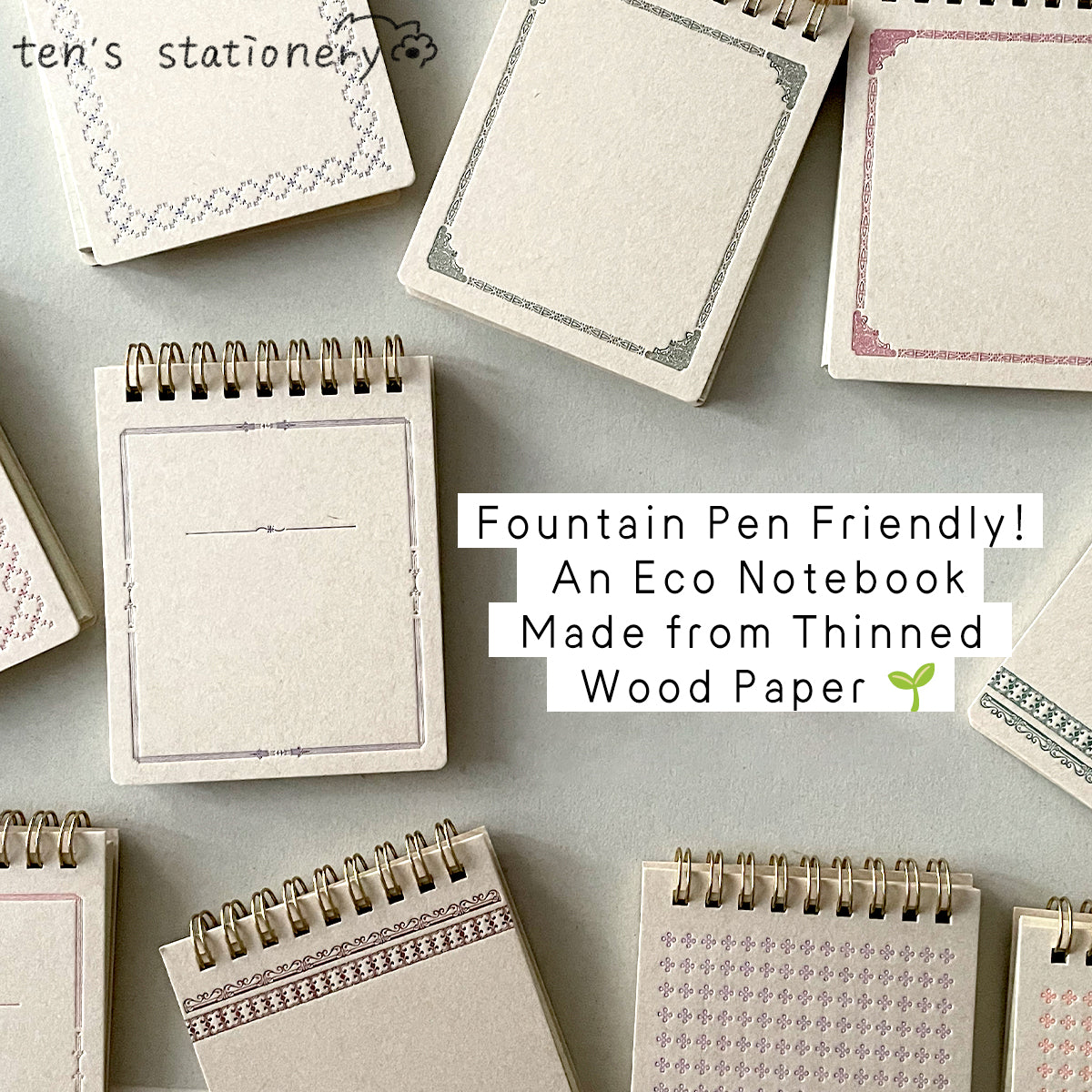 Eco-paper Spiral notebook / kohunkan kappansho