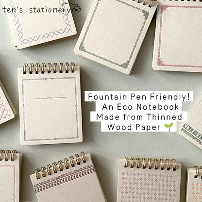 Eco-paper Spiral notebook / kohunkan kappansho