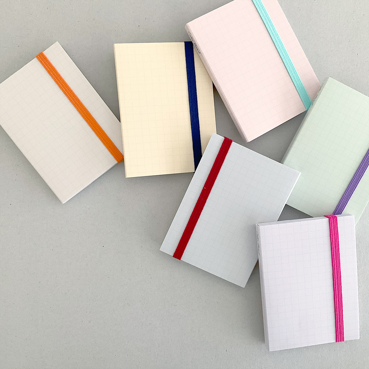 Colorband Grid Sticky Notes – 5mm, with Cover & Band