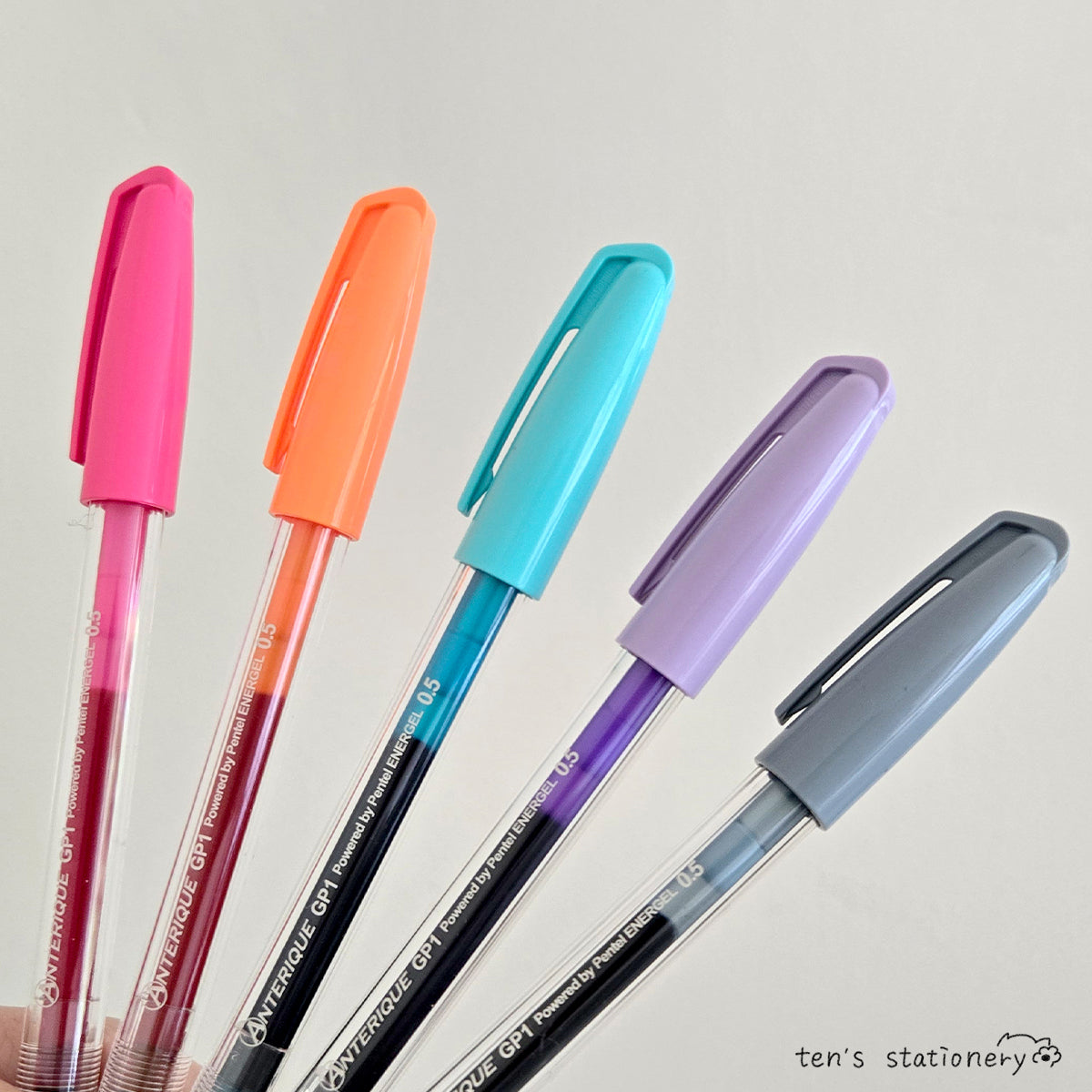 Cap-Knock Gel Pen 0.5mm