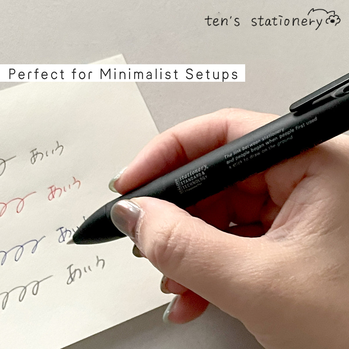 STALOGY 019 Editor’s Series 4 Functions Pen (0.5mm) / Nitto