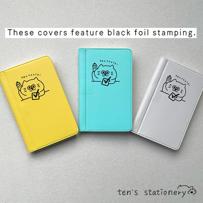 Mini memopad grid with pencil / ten's stationery original