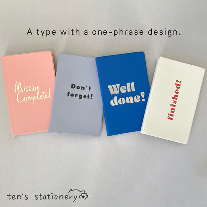 A6slim TO-DO journal / MARK'S