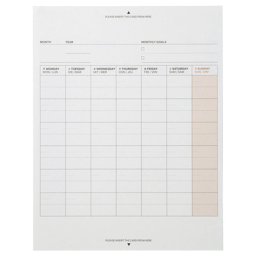 A6 Refill FIELD PAD / Laconic