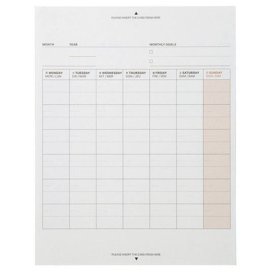 A6 Refill FIELD PAD / Laconic