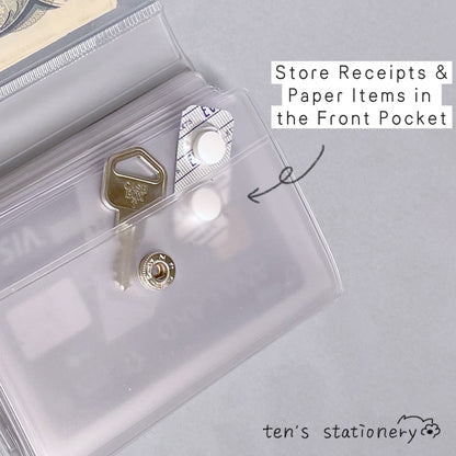 isshoni. card file + zipper case / Daigo