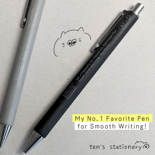 STALOGY 015 Low-Viscosity Oil-Based Ink Ball Point Pen (0.7mm) / Nitto