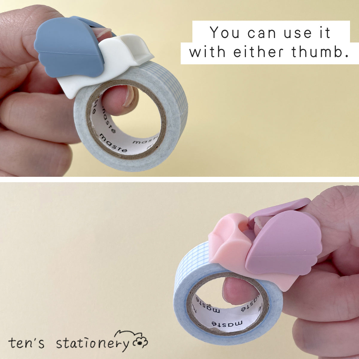 kiritoRING Thumb-Sized Masking Tape Cutter / sun-star