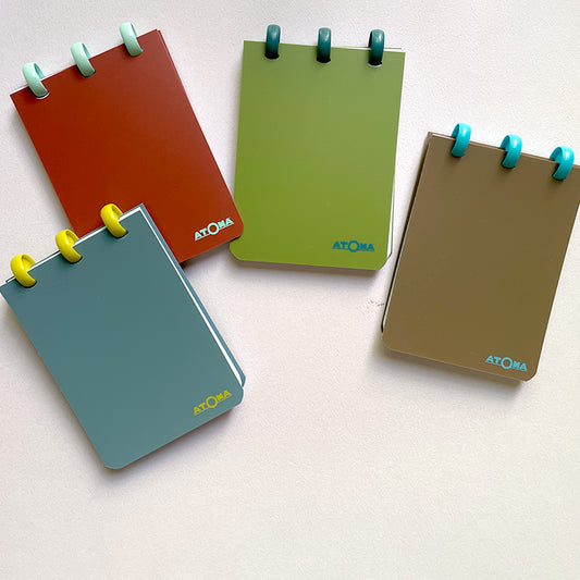 ATOMA A7 terra Refillable Notebook (made in 🇧🇪)