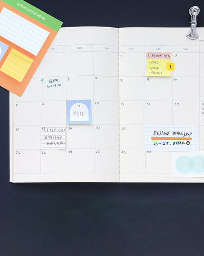 3 Point Sticky Memo (ver.2) / gongjang