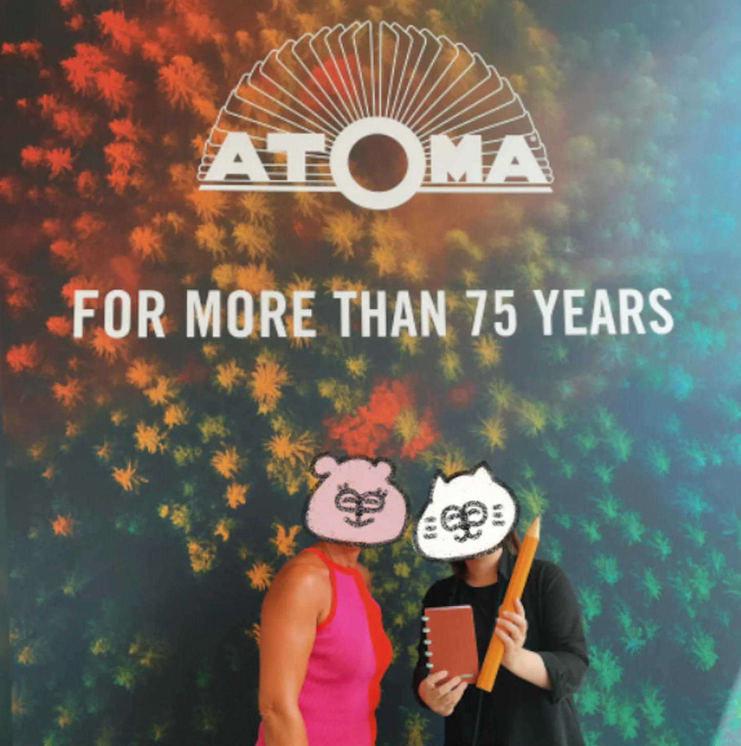 ATOMA TEXON Refillable Notebook (made in 🇧🇪)
