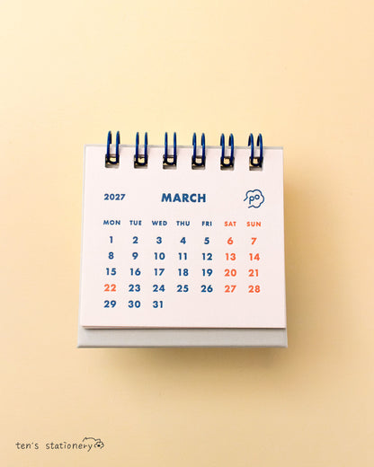 2027 Mini Letterpress Desk Calendar / Potential