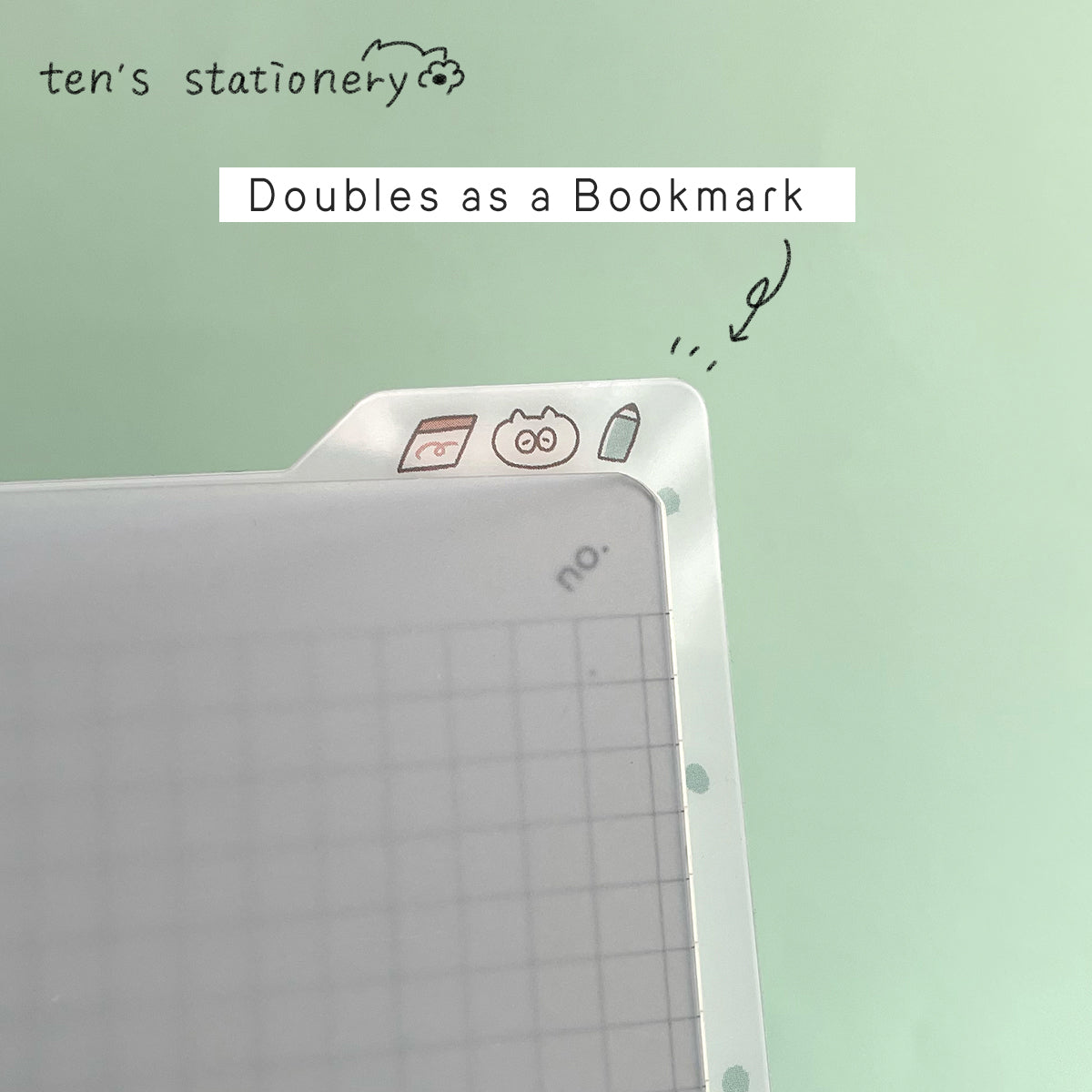 Mini writeing board (B6) / ten's stationery original