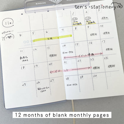 A6slim TO-DO journal / MARK'S