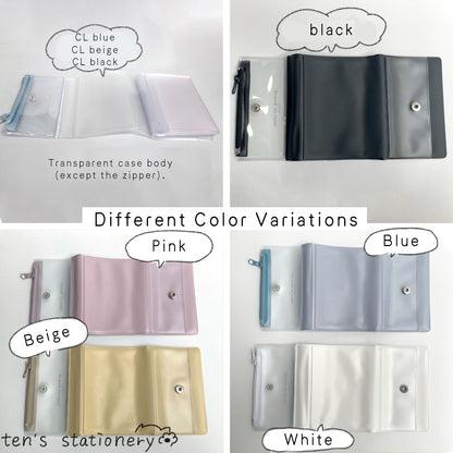 isshoni. card file + zipper case / Daigo