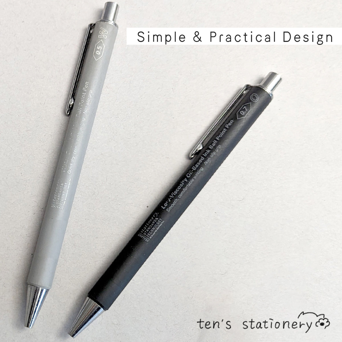 STALOGY 028 Water-Based Gel Ink Ball Point Pen (0.5mm) / Nitto