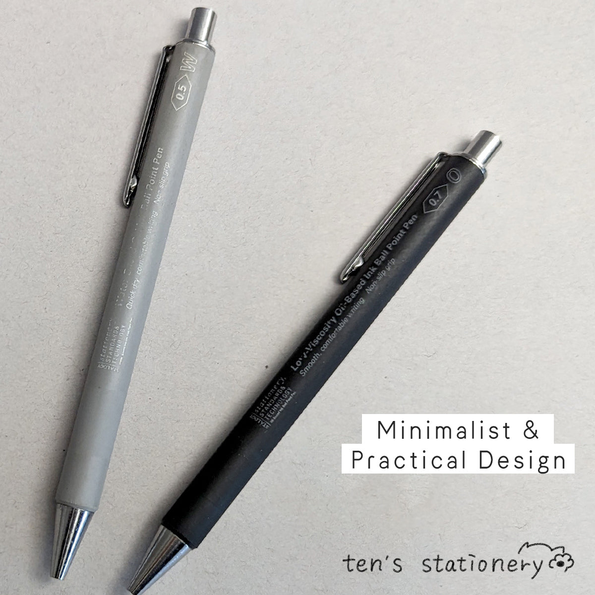 STALOGY 015 Low-Viscosity Oil-Based Ink Ball Point Pen (0.7mm) / Nitto