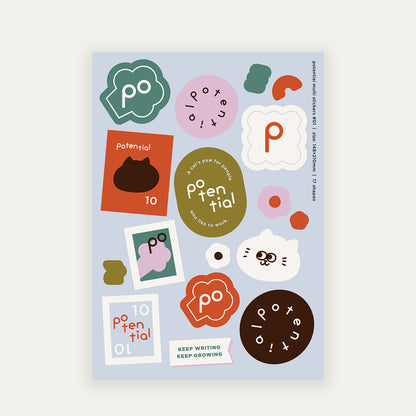 Potential Sticker sheet