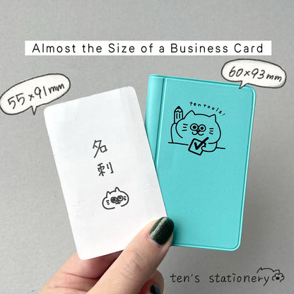 Mini memopad grid with pencil / ten's stationery original