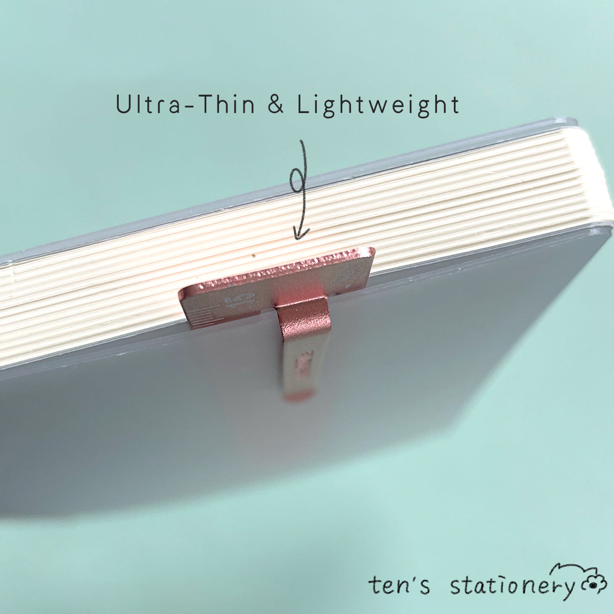 HASARULA Clip-On Aluminum Ruler / KUTSUWA