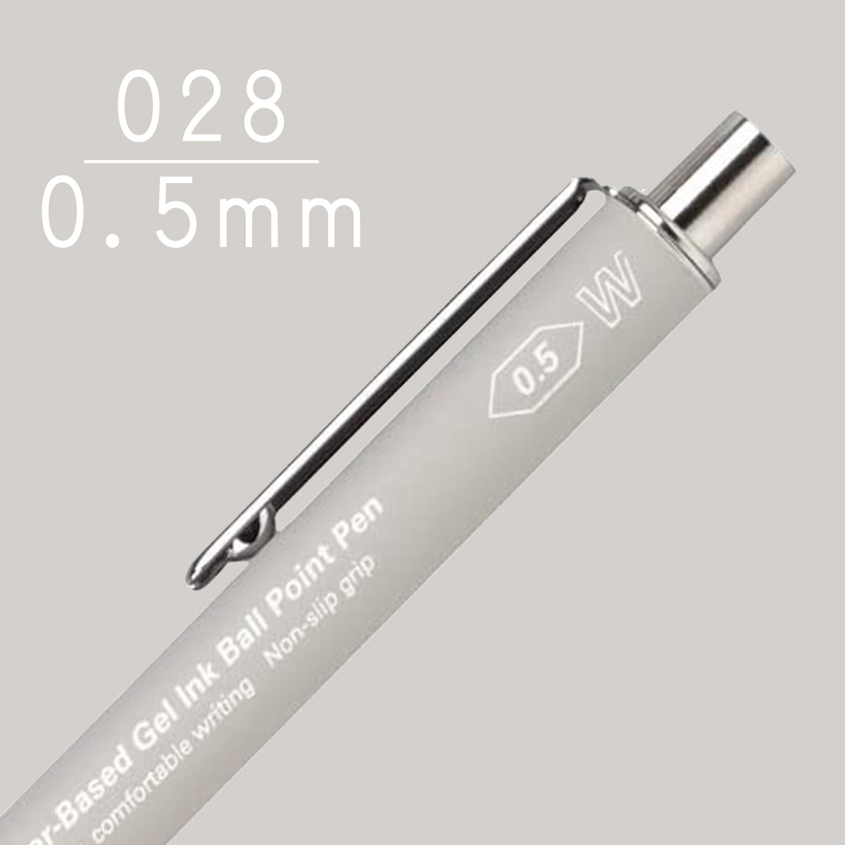 STALOGY 028 Water-Based Gel Ink Ball Point Pen (0.5mm) / Nitto