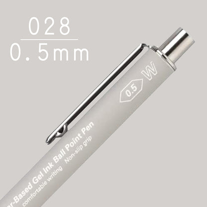 STALOGY 028 Water-Based Gel Ink Ball Point Pen (0.5mm) / Nitto