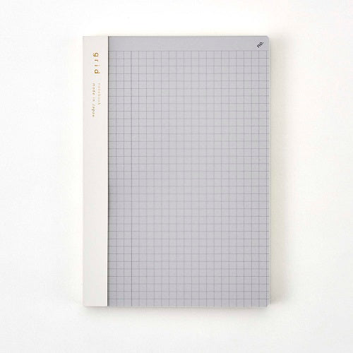 isshoni. numbered notebook grid Clear (B5/A5/B6) / Daigo