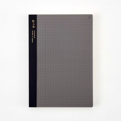 isshoni. numbered notebook grid Black (B5/A5/B6) / Daigo