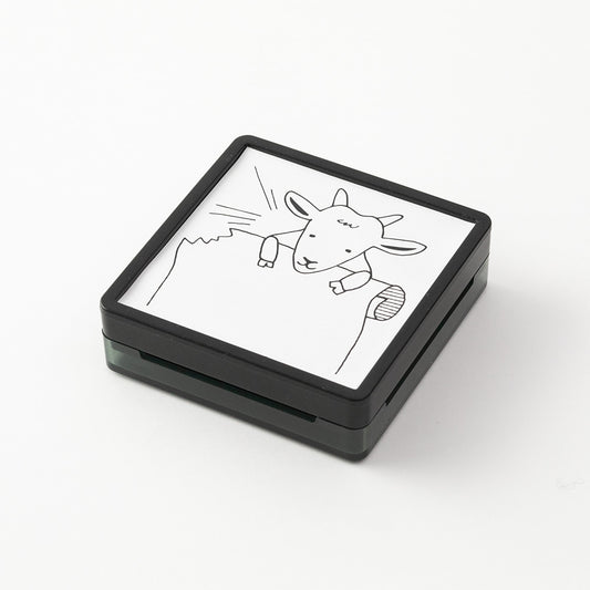 Goat stamp (pre-inked) / Midori