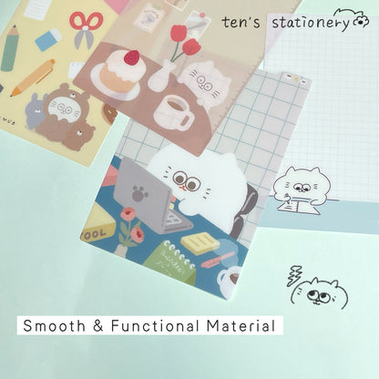 Mini writeing board (A5) / ten's stationery original