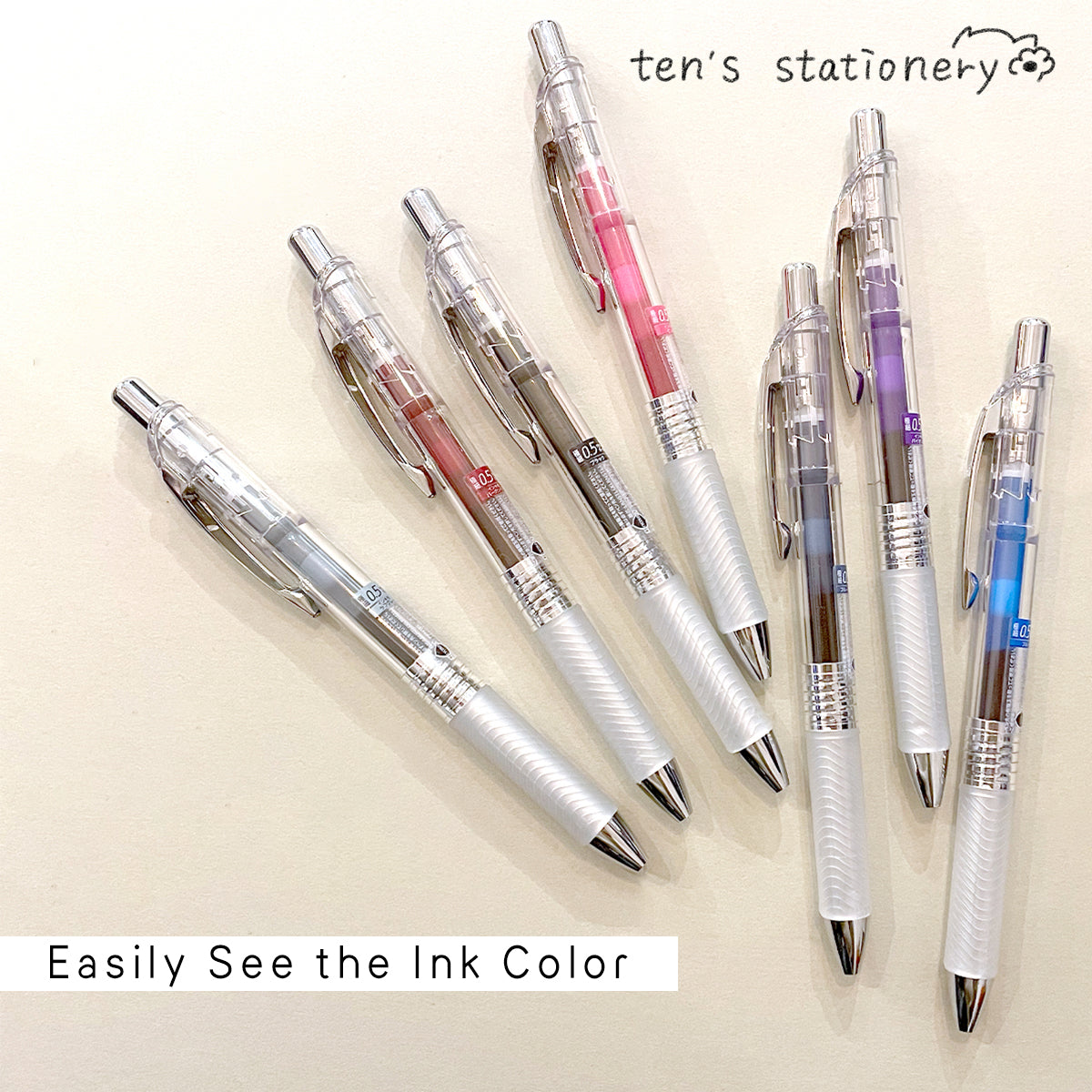 Energel infree gel ink ballpoint pen (0.5mm) / Pentel
