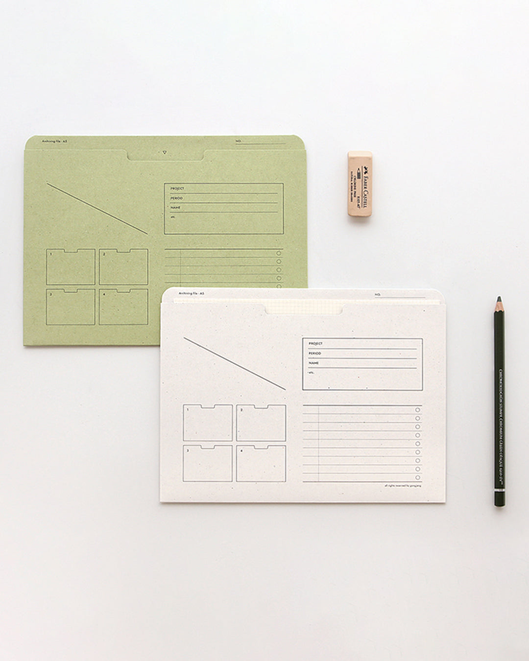 A5 Archiving file nature / gongjang