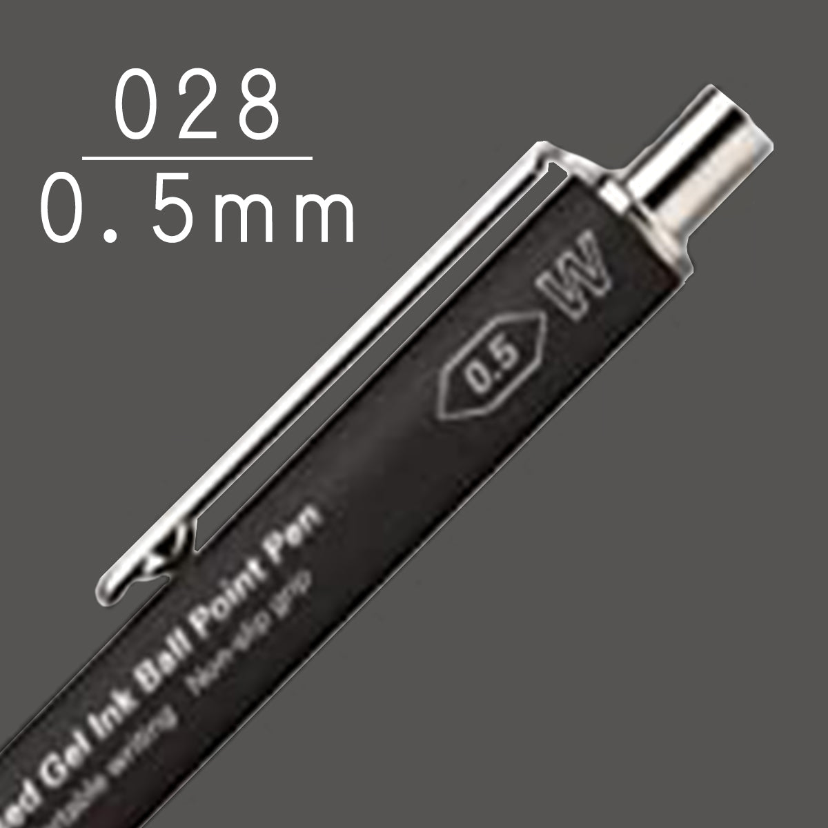 STALOGY 028 Water-Based Gel Ink Ball Point Pen (0.5mm) / Nitto