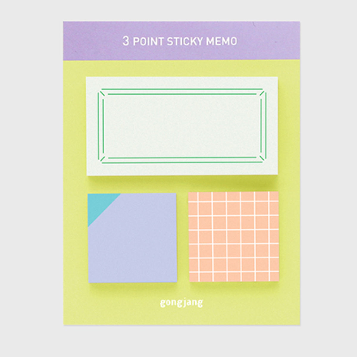3 Point Sticky Memo (ver.2) / gongjang
