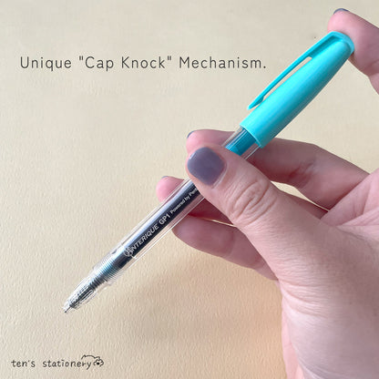 Cap-Knock Gel Pen 0.5mm