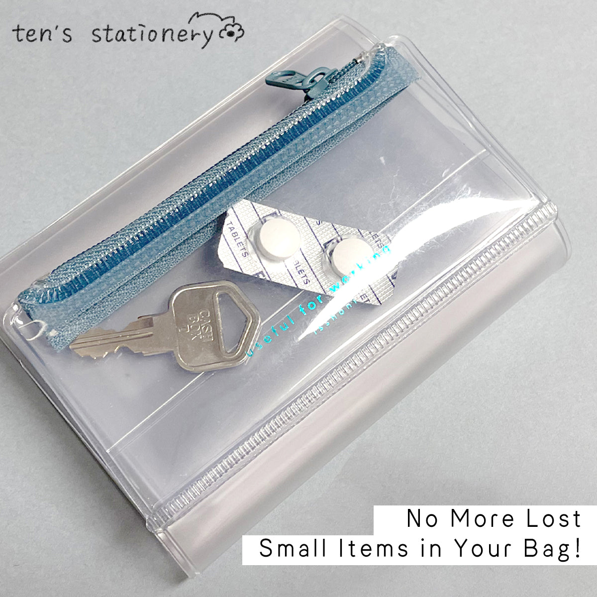 isshoni. card file + zipper case / Daigo