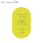 Oval sticker / ten's stationery original