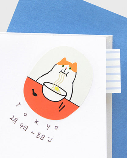 Peace Piece Sticker (Cat) / gongjang