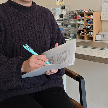 HOSSO Slim Hard Folder A4 Half-Size (KINGJIM)