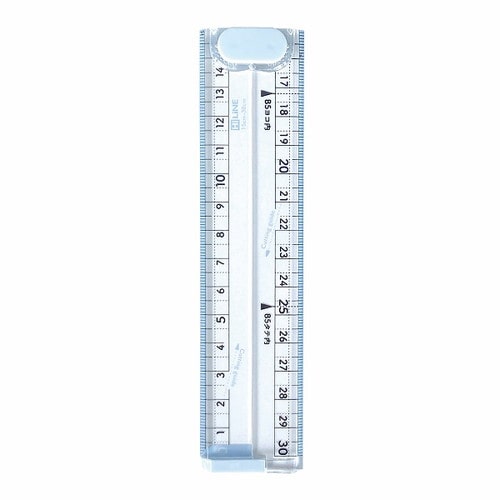 A4 to B5 Trim Ruler / KUTSUWA