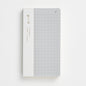 isshoni. numbered MINI notebook grid / Daigo
