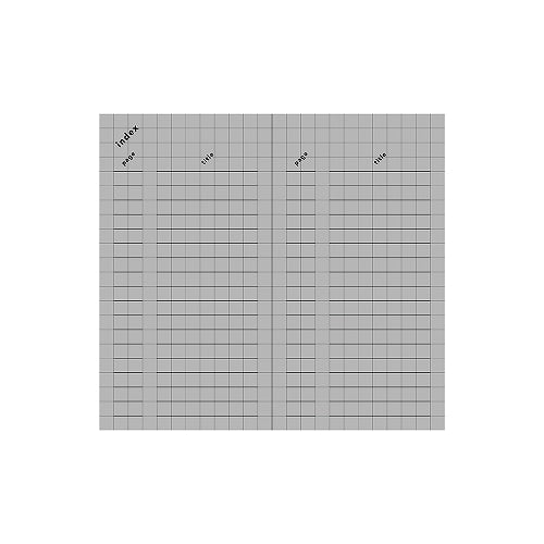 isshoni. numbered MINI notebook grid / Daigo