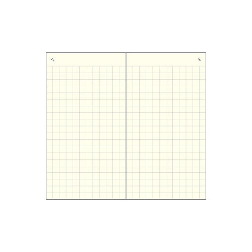 isshoni. numbered MINI notebook grid / Daigo